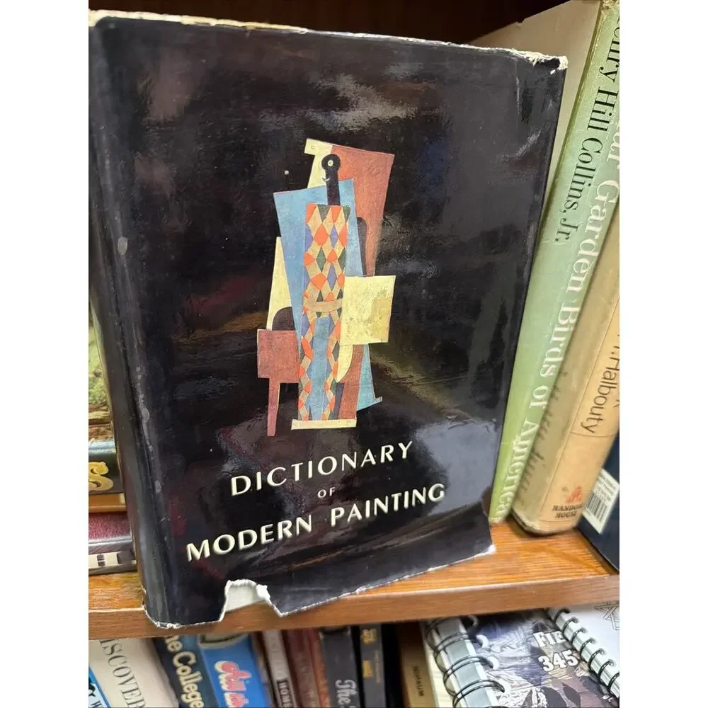 Dictionary Of Modern Painting Translated From French‎ HC 1956 Paris Book Center
